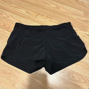 Lululemon running shorts. Size 6